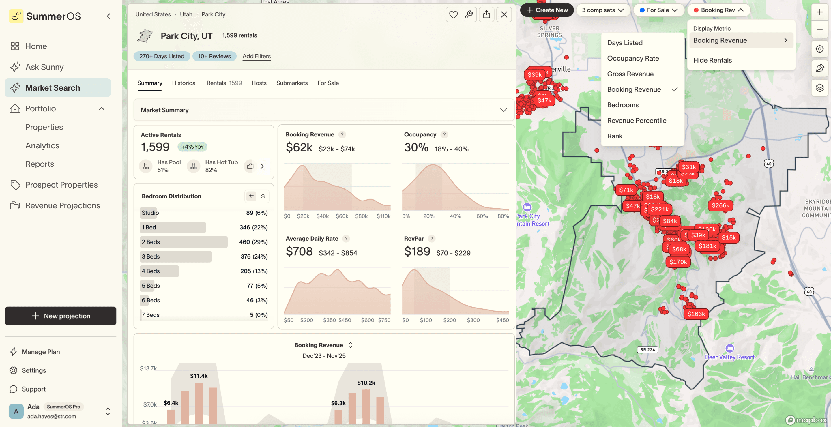 SummerOS dashboard