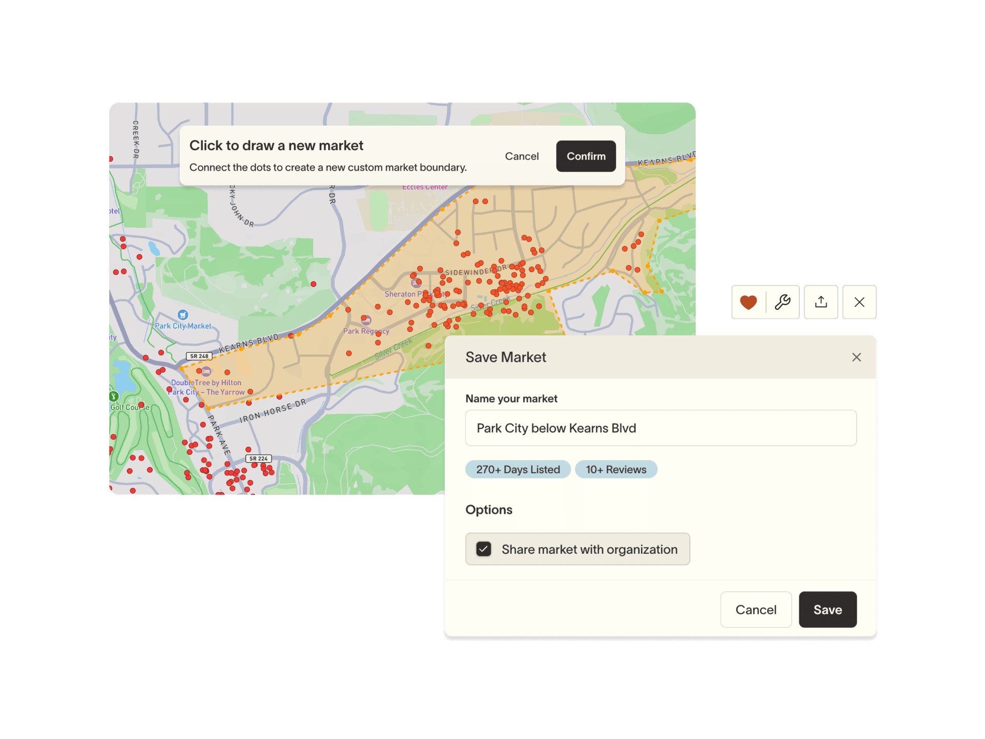 Save, customize, and come back.
